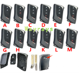 For Lexus key shell ES200/260 0440 with oval logo place,also support lonsdor