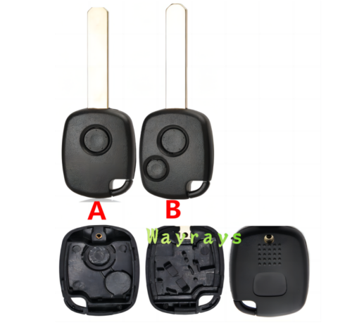 For Honda key shell with square logo place