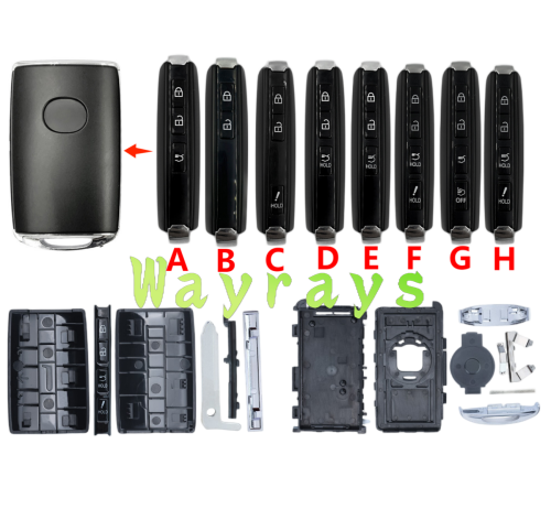 For Mazda new 20-23 CX30 key shell with oval logo place