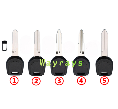 For Mitsubishi transponder key shell without chip without logo