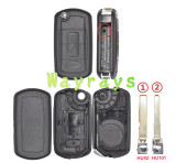 [With screw hole, the Side part with words] For Landrover key shell without logo