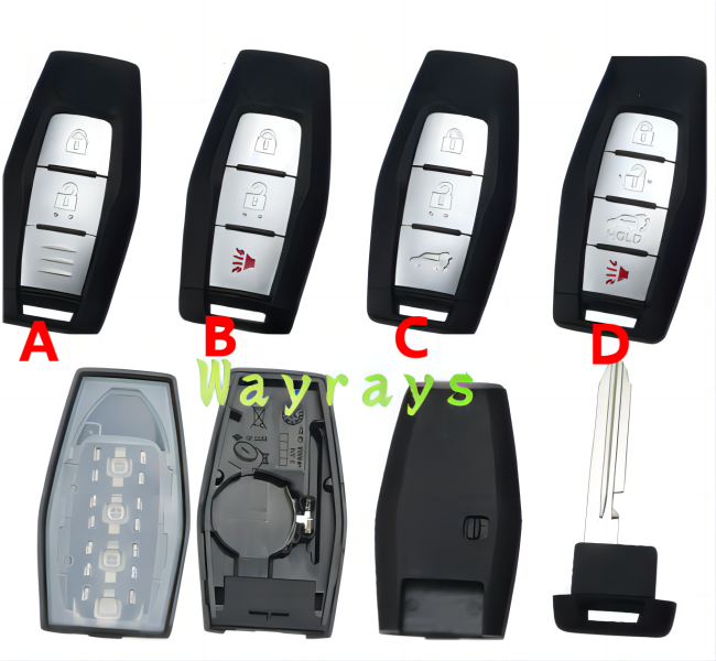 For Mitsubishi key shell without logo