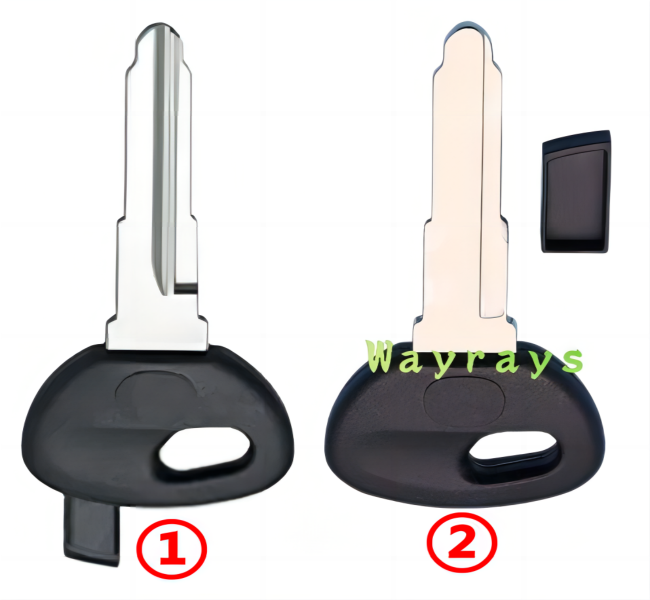 For Mazda transponder key shell without chip without logo