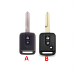 For Nissan key shell without logo