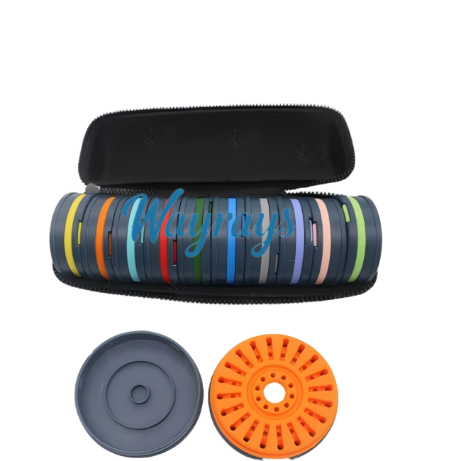 Colorful chip sorting box，10pcs/set