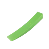 KLOM green single-head sharp pry bar to make a gap on windows, or open vehicle dashboard.