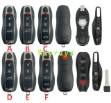 [Old style] For Porsche key shell with logo place