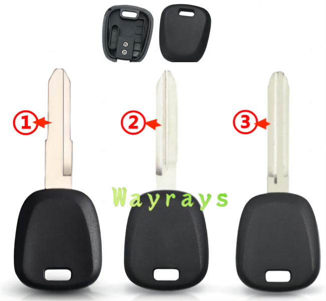 For Suzuki transponder key shell without chip which can put TPX long chip without logo