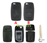 For Chery key shell with oval logo place