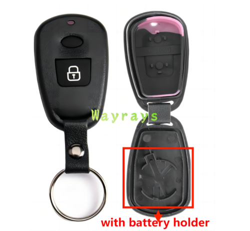 [with battery holder] For Hyundai key shell without logo