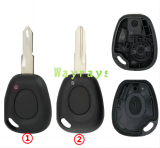 For Renault key shell  without logo