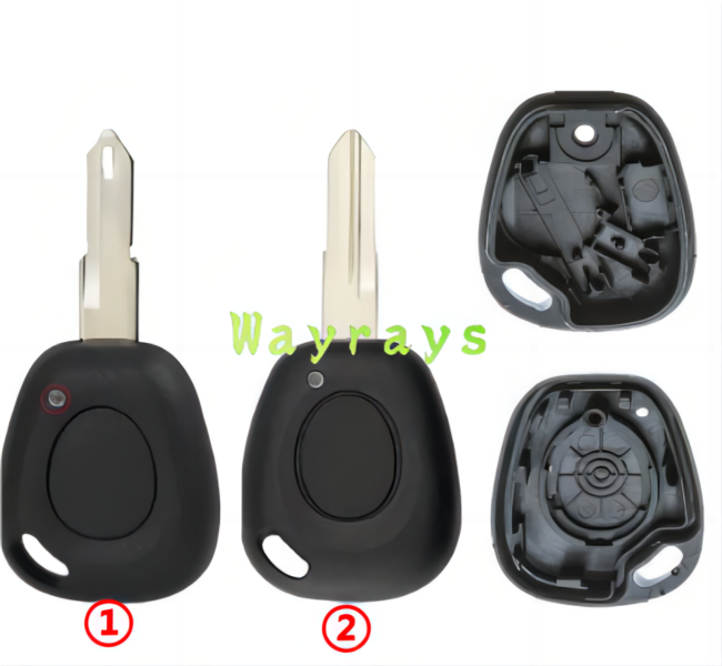 For Renault key shell without logo