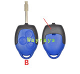 [no battery clamp] For Ford Focus Mondeo key shell without logo