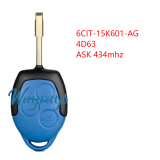 For Ford Transit MK7 6C1T15K601AG 4D63 chip with ASK 434mhz 3 button remote key