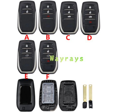 For Toyota key shell without logo,if you need other back, pls search KZ-TOYBACK2