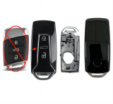 [Model ③] For VW B8 modified key shell  with round logo place