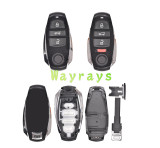 For VW Touareg key shell with round logo place