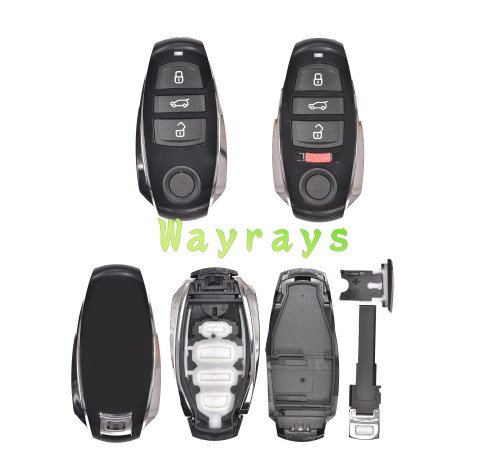 For VW Touareg key shell with round logo place