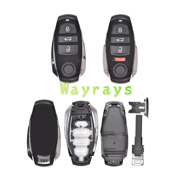 For VW Touareg key shell with round logo place