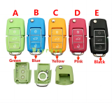 For VW B5 key shell with round logo place，also use for VVDI without key blade