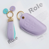 For Buick leather handmade key protector,You can print the words and patterns you like