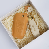 For Ford leather handmade key protector,You can print the words and patterns you like