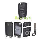 For VW modified key shell with round logo place