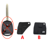 [Only key pad] For Toyota key shell part,use for KZ-TOY004 KS-TOY001