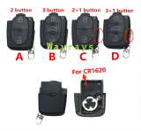 [Small battery model] [Without blade] For VW Audi key shell part