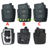 [Without blade] For Ford Focus Mondeo key shell part with logo place