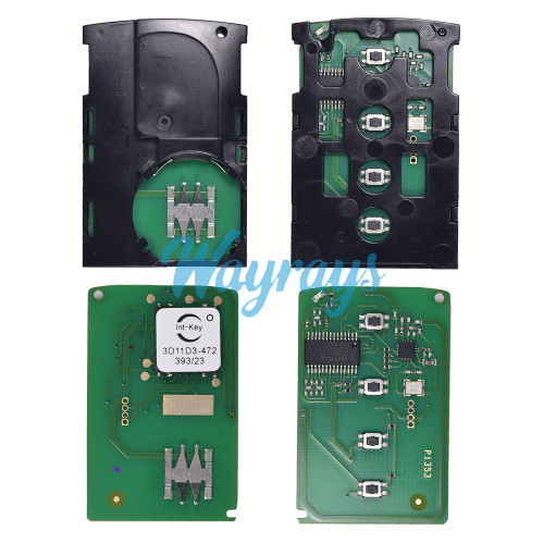 For Acura  M3N5WY8145 ID46 chip PCF7945A/7953A with FSK 313.8mhz 3+1 SUV button remote key