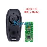 For Motorcycle Suzuki GSX-R150 ID49 chip with 434mhz 1 button remote key
