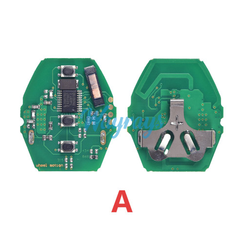 For BMW CAS2 system ID46 chip PCF7945A/PCF7953A with FSK with 868mhz 3 button remote key
