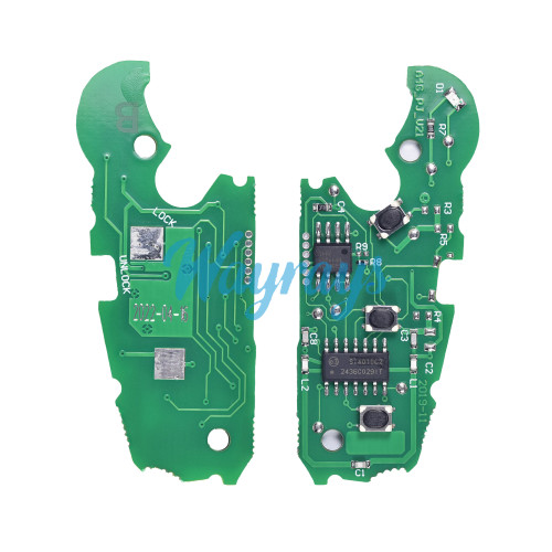 For Audi 8P0837220D ID48 chip with ASK 434mhz 3 button remote key