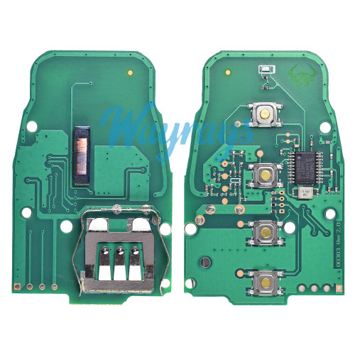 For Audi 8T0959754C/D/G/H/J PCF7945 with FSK 434mhz 3 button remote key
