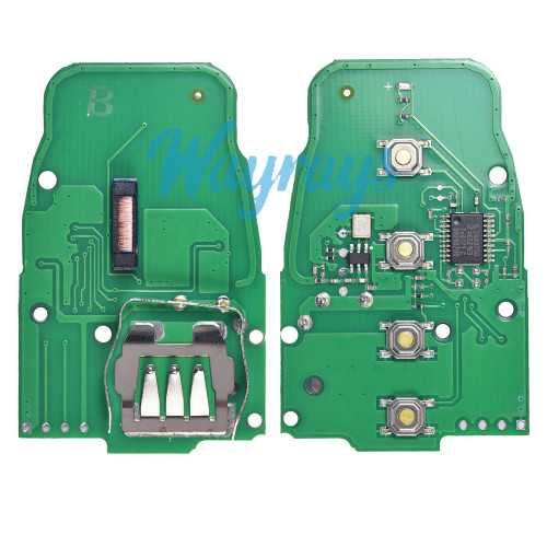 For Audi 8T0959754C/D/G/H/J PCF7945 with FSK 868mhz 3 button remote key
