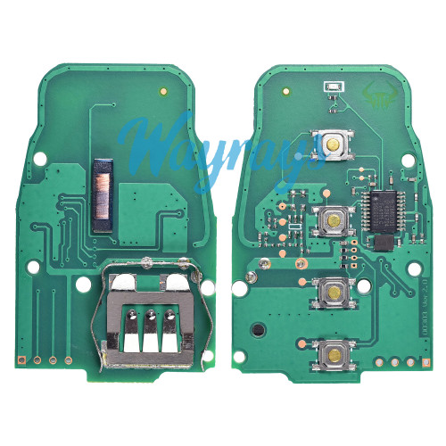 For Audi 8T0959754C PCF7945 chip with FSK 315mhz 3+1 button remote key