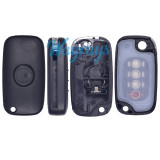 For Benz CWTWB1G767 4A chip PCF7961M with FSK 434mhz 3/3+1 button remote key