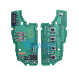 For Benz ID46 chip PCF7941A with FSK 315mhz 3+1 button modified remote key