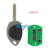For Toyota 434mhz 2 button remote key