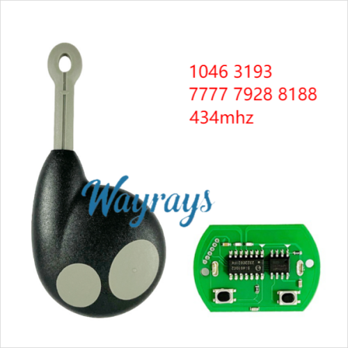 Copy For Toyota 1046/3193/7777/4928/8188 434mhz 2 button remote key