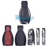 For Benz NEC FSK 315mhz 2+1/3+1 button remote key，two batteries style