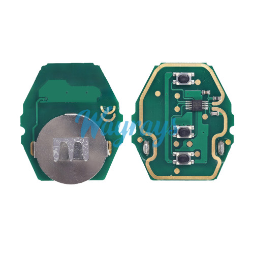 For BMW EWS ID44 chip PCF7935 with ASK 434mhz 3 button remote key