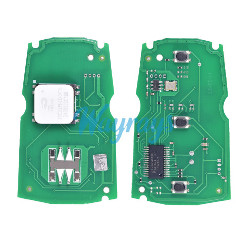 For BMW CAS3 KR55WK49127 ID46 chip PCF7945A/PCF7953A with FSK 315mhz keyless 3 button remote key