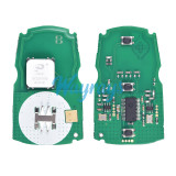For BMW CAS3 KR55WK49127 ID46 chip PCF7945A/PCF7953A with FSK 868mhz keyless 3 button remote key