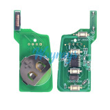 For BMW CAS2 system ID46 chip with PCF7945A/7953A with FSK 434mhz 4 button modified flip remote key