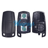 For BMW CAS3 KR55WK49127 ID46 chip PCF7945A/PCF7953A with FSK 315mhz keyless 3 button remote key