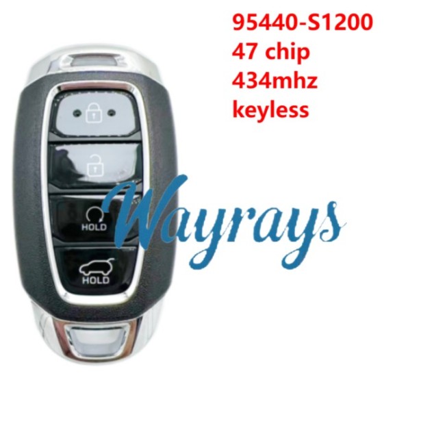 For Hyundai 2018-2020 Santa Fe 95440-S1200 47 chip 434mhz keyless 4 button SUV remote key