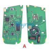 For BMW FEM system ID49 chip PCF7945P/PCF7953P FSK 434mhz keyless 3/4 button remote key