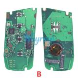 For BMW FEM system ID49 chip PCF7945P/PCF7953P FSK 434mhz keyless 3/4 button remote key